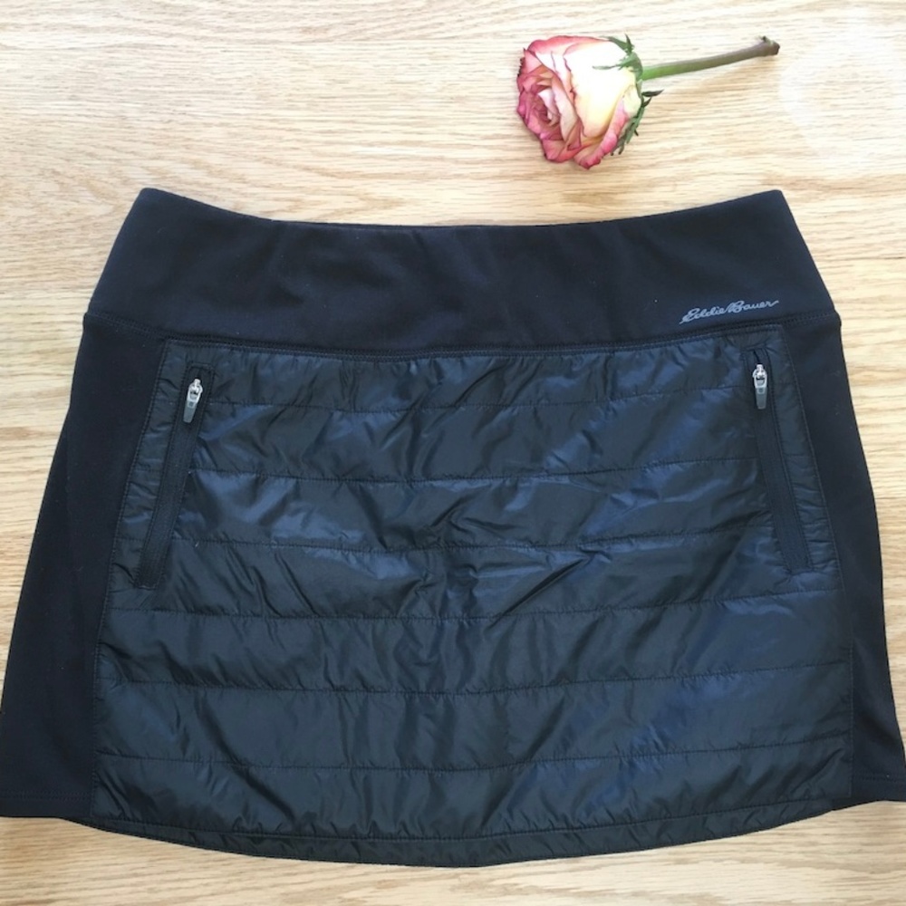 Quilted Mini Skirt, XS